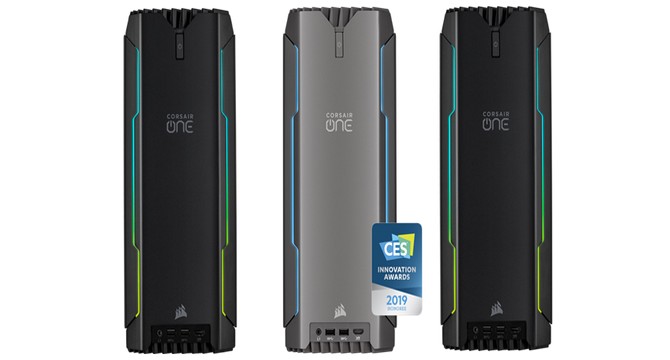 Corsair One upgraded with Core i9, RTX hardware